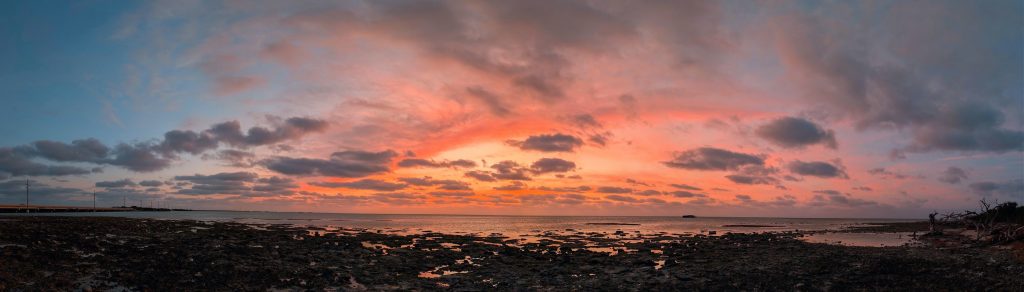 Peaceful beach sunset representing the benefits of natural sun protection without sunscreen in healthy daily routines